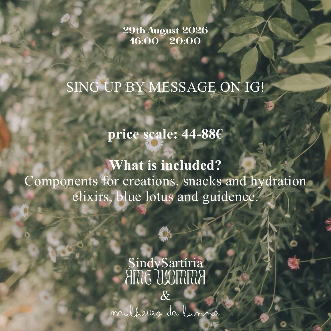 𝐖𝐈𝐋𝐃 𝐁𝐋𝐎𝐎𝐌 𝐏𝐈𝐂𝐍𝐈𝐂 with 𝐌𝐮𝐥𝐡𝐞𝐫𝐞𝐬 𝐝𝐚 𝐋𝐮𝐧𝐧𝐚 ⏾📍Pobral▶️ from 22 euros