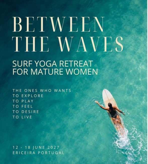 Between the waves- Surf Yoga retreat for mature woman 📍Sandhi house Between the waves- Surf Yoga retreat for mature woman 📍Sandhi house