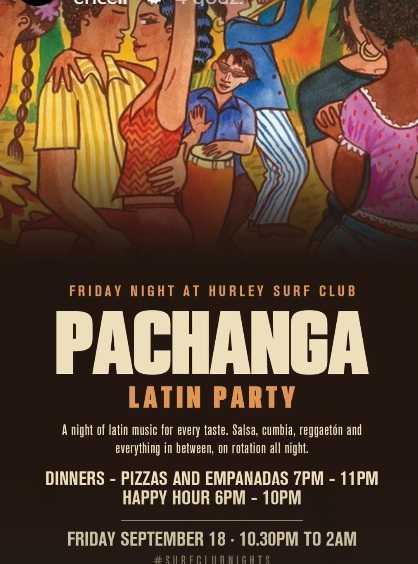 Pachanga latin party📍Hurley Surf Club Ericeira ▶️Free entrance