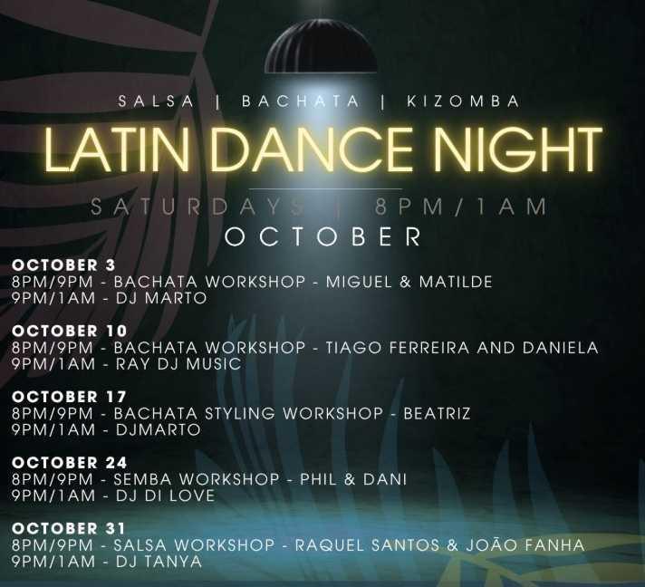 Latin Dance Night 📍BreakPoint, Ericeira ▶️ from 3 euros