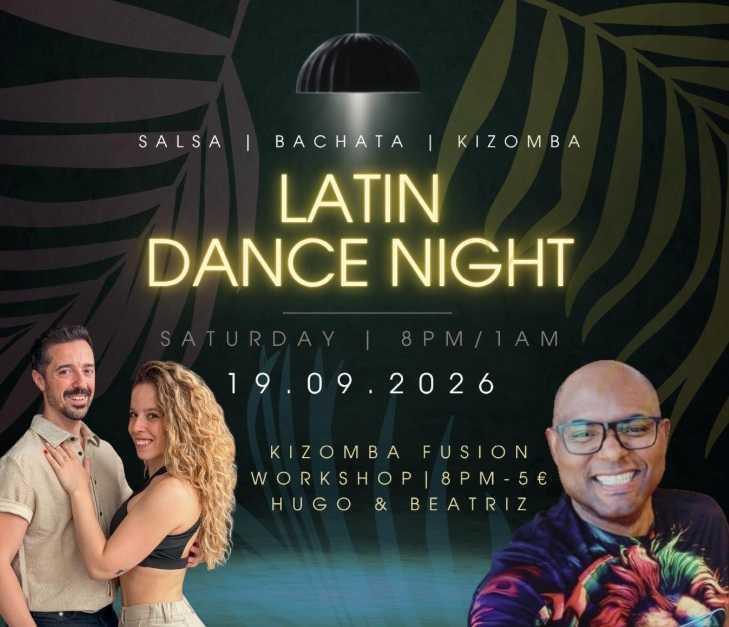 Latin Dance Night 📍BreakPoint Ericeira▶️ from 3 euros
