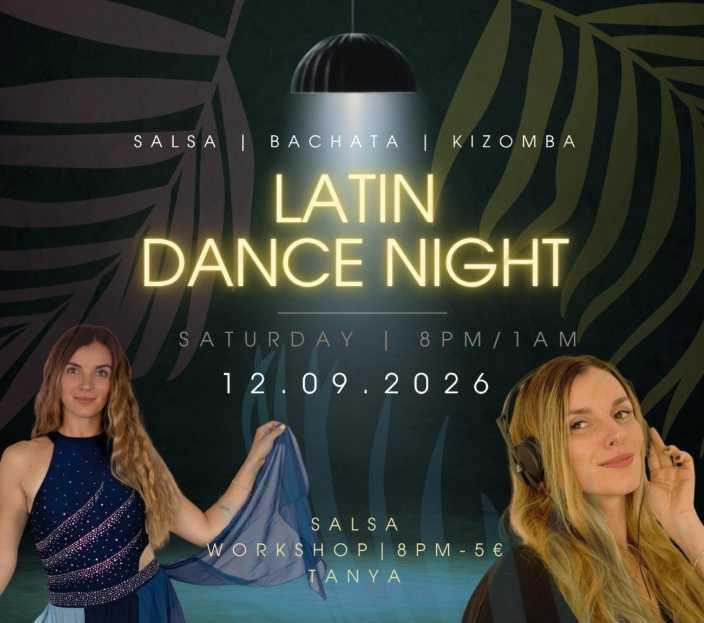 Latin Dance Night 📍BreakPoint Ericeira▶️ from 3 euros