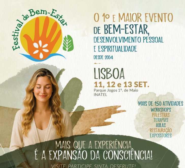 The Festival de Bem-Estar, The Wellness Festival 📍Lisbon▶️ from 10 euros The Festival de Bem-Estar, The Wellness Festival 📍Lisbon▶️ from 10 euros