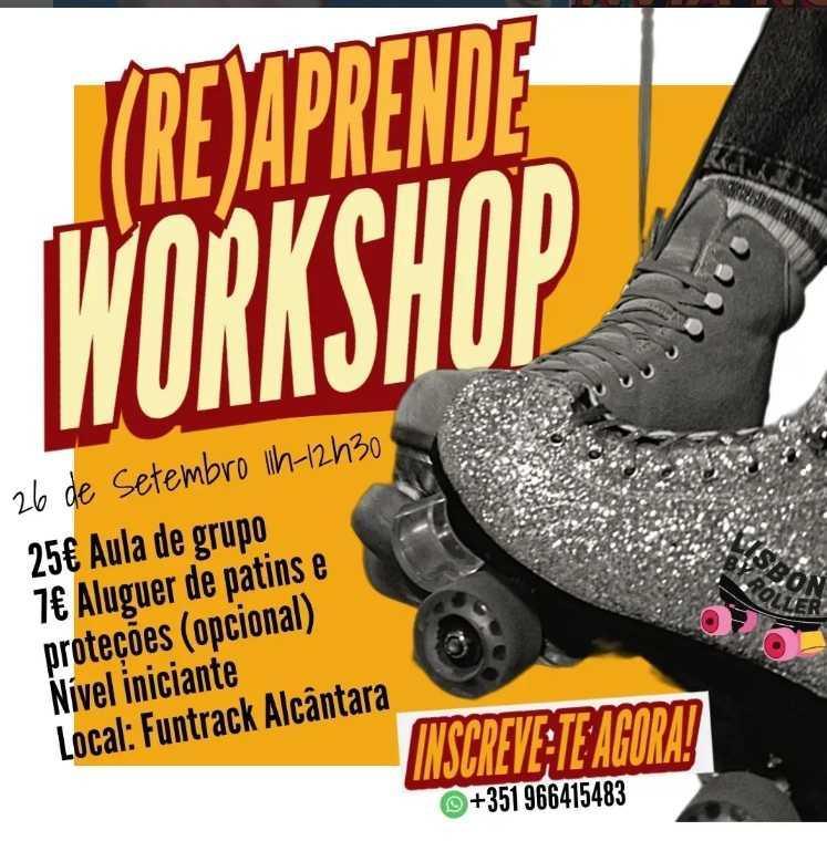 WORKSHOP: The Basics of Skating 📍Fun Track Alcântara Lisbon, from 25€ WORKSHOP: The Basics of Skating 📍Fun Track Alcântara Lisbon, from 25€
