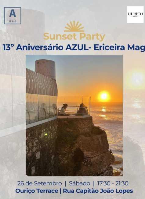 AZUL Ericeira Mag celebrates 13 years 📍 Ouriço Terrace AZUL Ericeira Mag celebrates 13 years 📍 Ouriço Terrace