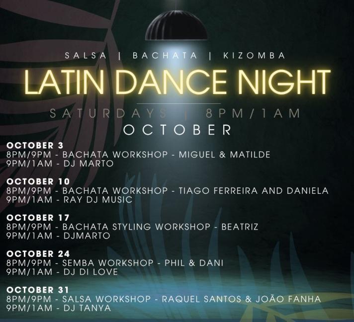 Latin Dance Night 📍BreakPoint, Ericeira ▶️ from 3 euros Latin Dance Night 📍BreakPoint, Ericeira ▶️ from 3 euros