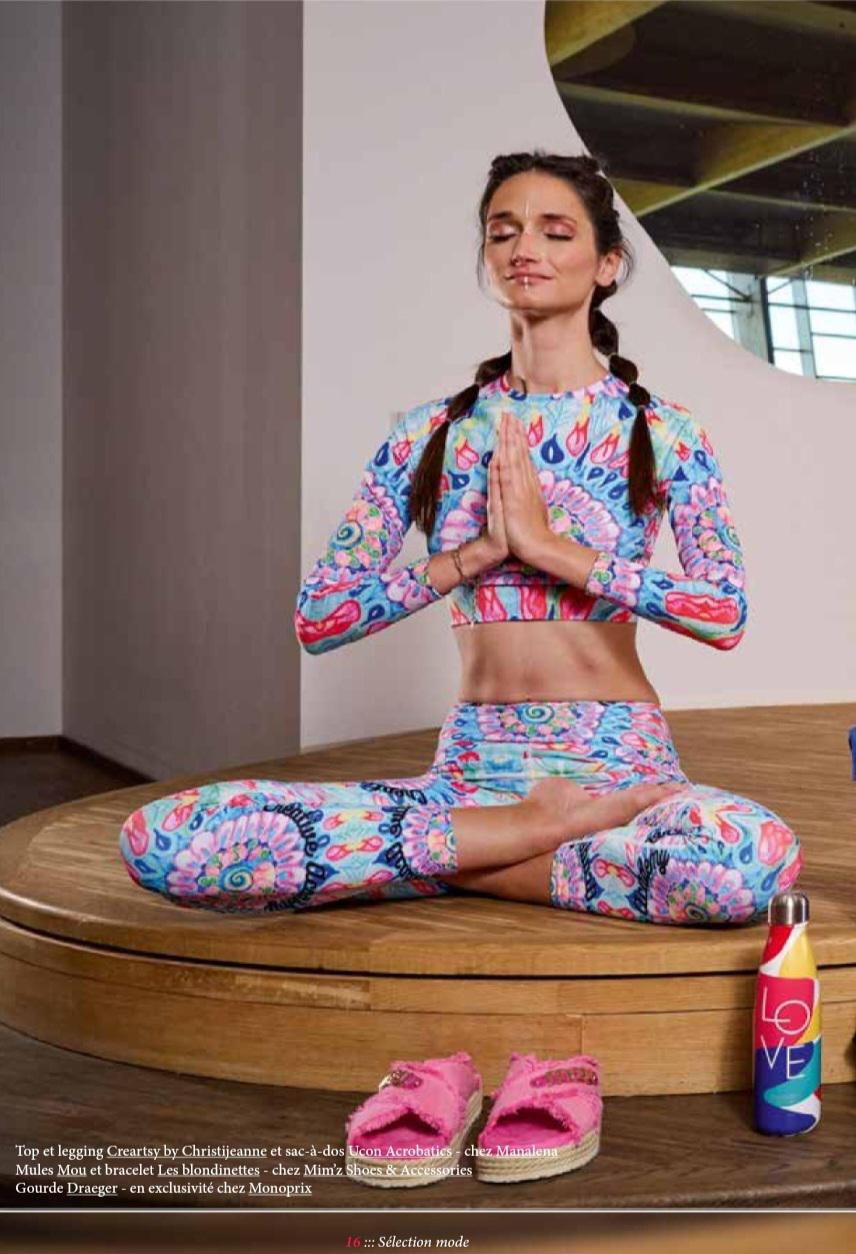Yoga Outfit Flower of Life