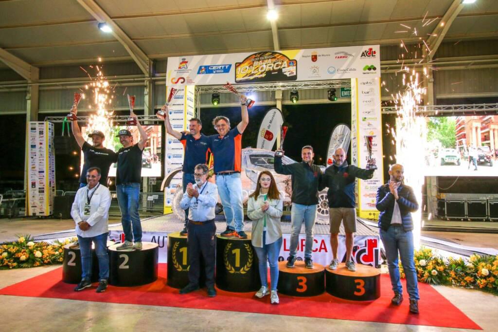 Fuertes-Vallejo los más rápidos en el barro lorquino Fuertes-Vallejo los más rápidos en el barro lorquino