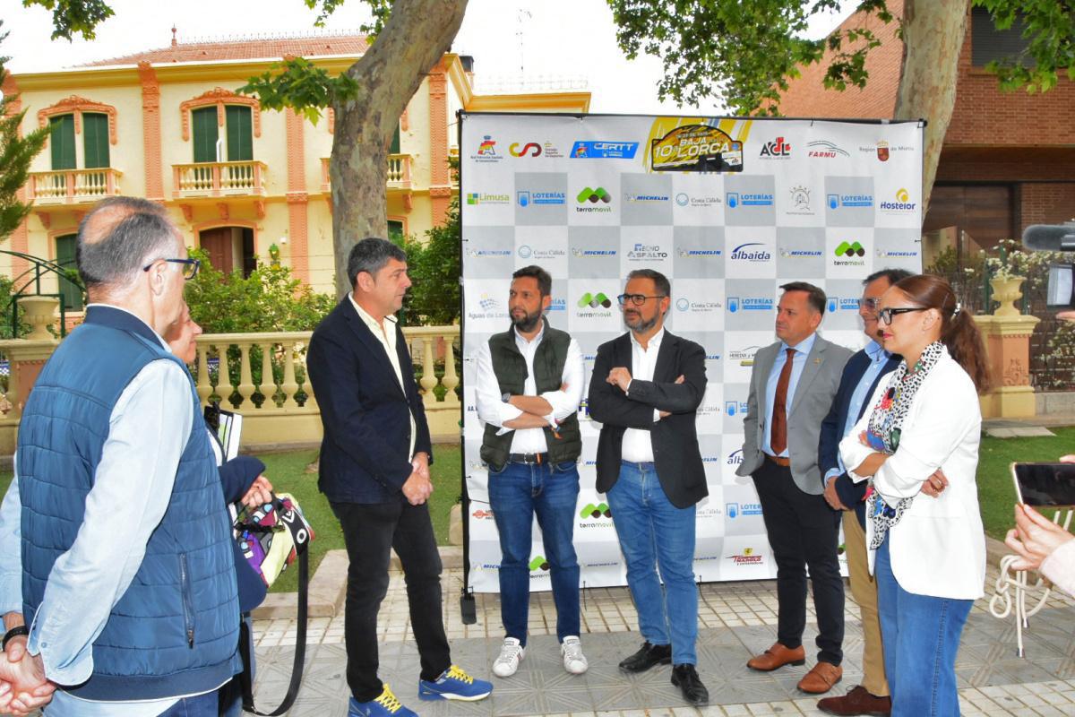 Diego José Mateos: "Habéis creado un evento que repercute en todos los vecinos de Lorca" Diego José Mateos: "Habéis creado un evento que repercute en todos los vecinos de Lorca"