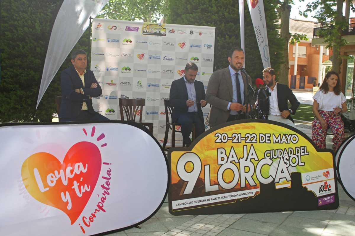 Diego José Mateos: "Para Lorca es un lujo poder organizar un evento de estas dimensiones"