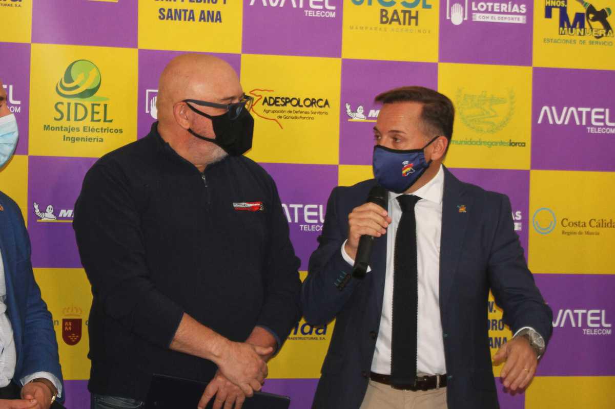 Diego José Mateos, alcalde de Lorca: "Ya somos un pueblo con tradición de motor" Diego José Mateos, alcalde de Lorca: "Ya somos un pueblo con tradición de motor"