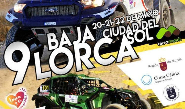 Cartel oficial 9ª Baja Lorca – Ciudad del Sol