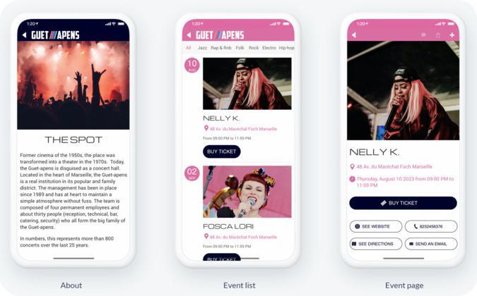 How to create an app for an event