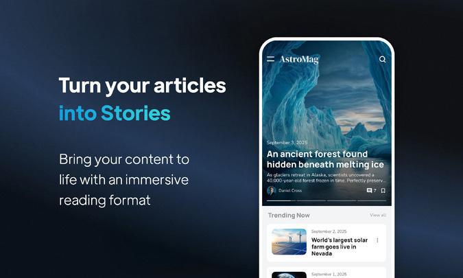Story Layout: the immersive reading experience Story Layout: the immersive reading experience