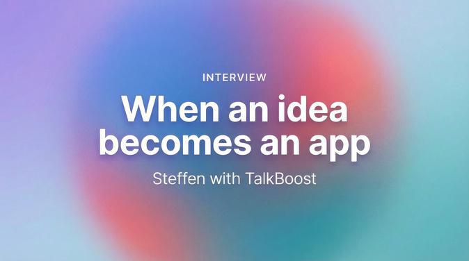 Creating your first app without being a developer: Steffen's feedback Creating your first app without being a developer: Steffen's feedback