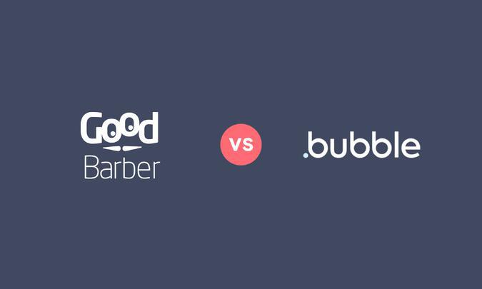 GoodBarber vs Bubble GoodBarber vs Bubble
