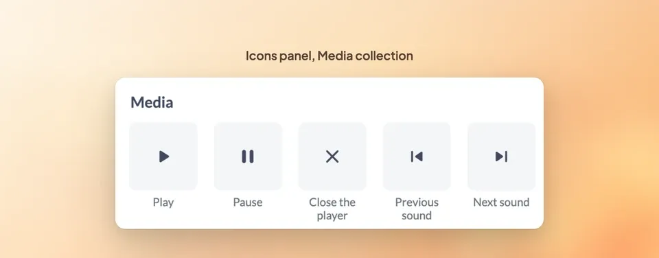 Podcast player, the controls your listeners expect
