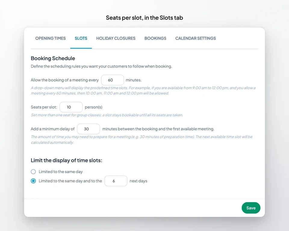 Appointment booking now takes group sessions, with or without Google Calendar Appointment booking now takes group sessions, with or without Google Calendar