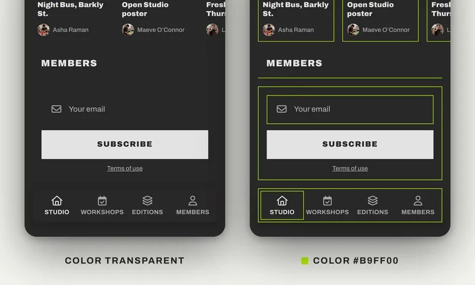 How do I set borders in my app? How do I set borders in my app?