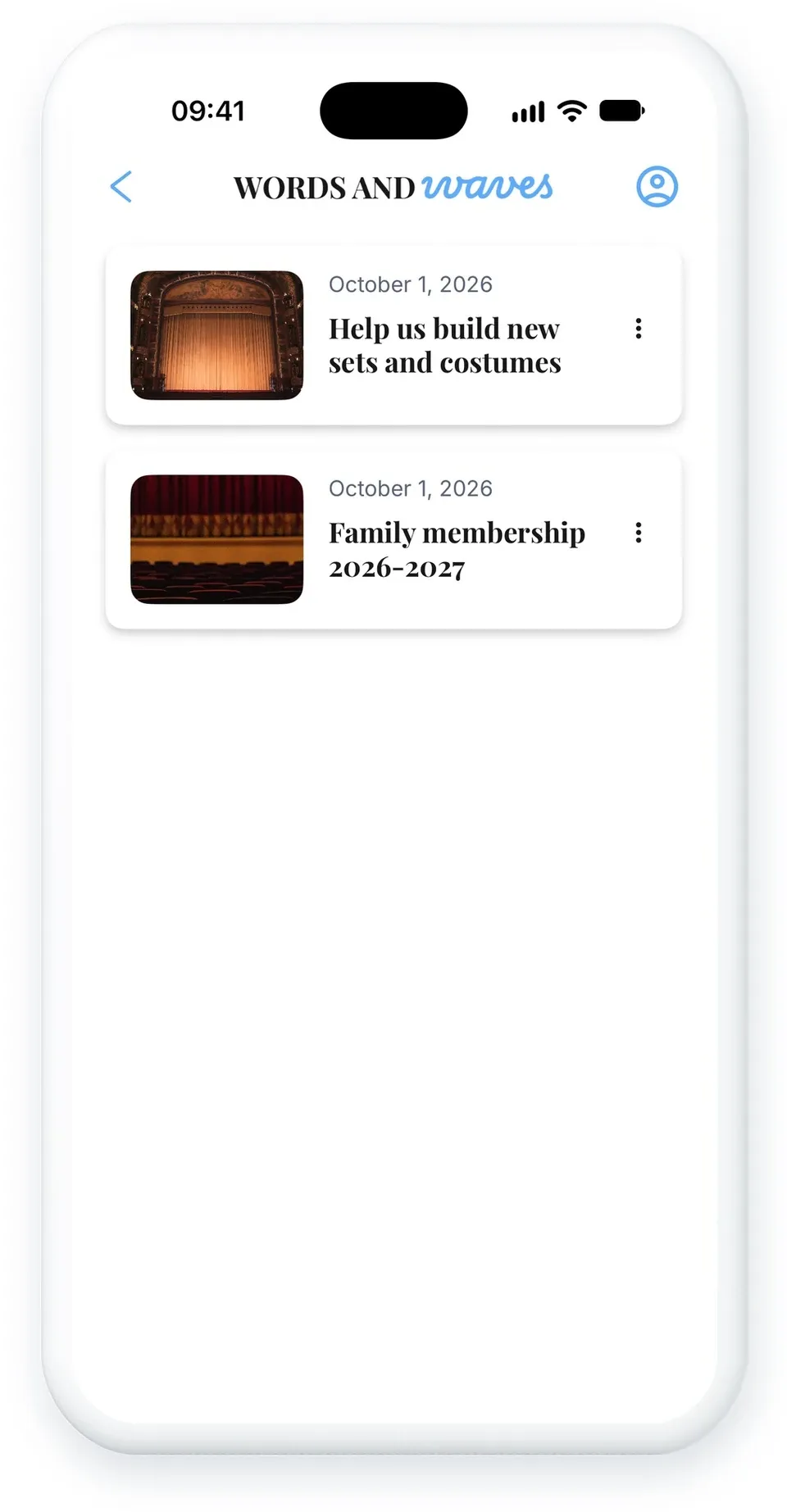 Your Zeffy events and fundraisers now show up in your app Your Zeffy events and fundraisers now show up in your app