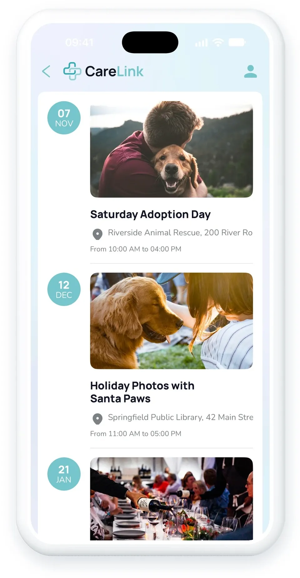 Your Givebutter events and campaigns now show up in your app Your Givebutter events and campaigns now show up in your app
