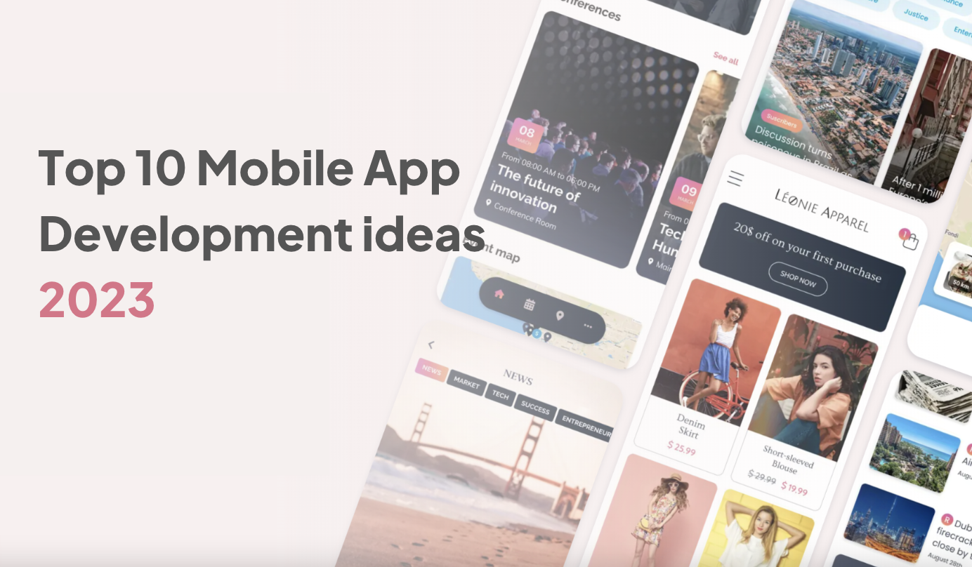 2023 Mobile app development ideas