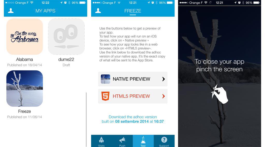 The Sandbox App: Test Your iOS App Before Building | GoodBarber