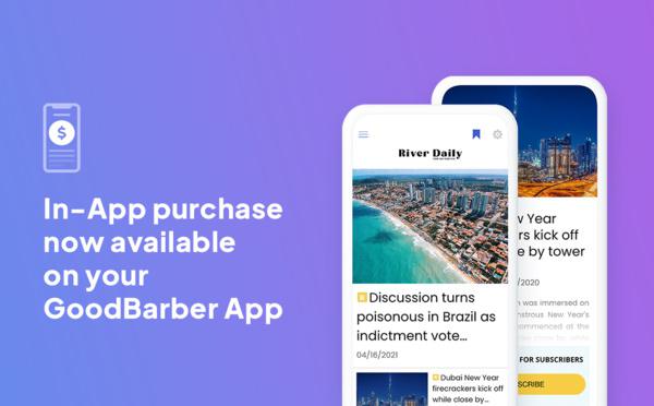 In-App purchases in your GoodBarber app