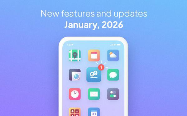 What's new at GoodBarber? January 2026