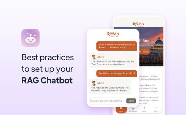 Best practices to set up your RAG Chatbot using GoodBarber