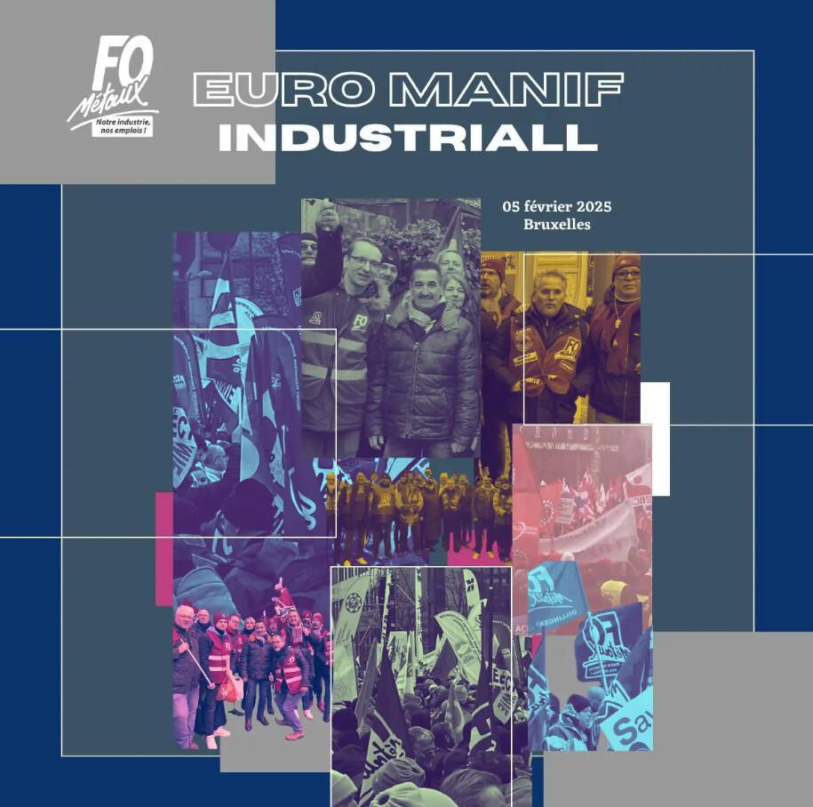 Près de 3 000 syndicalistes venus de toute l’Europe se sont retrouvés le 5 février à Bruxelles à l’appel d’IndustriALL European Près de 3 000 syndicalistes venus de toute l’Europe se sont retrouvés le 5 février à Bruxelles à l’appel d’IndustriALL European