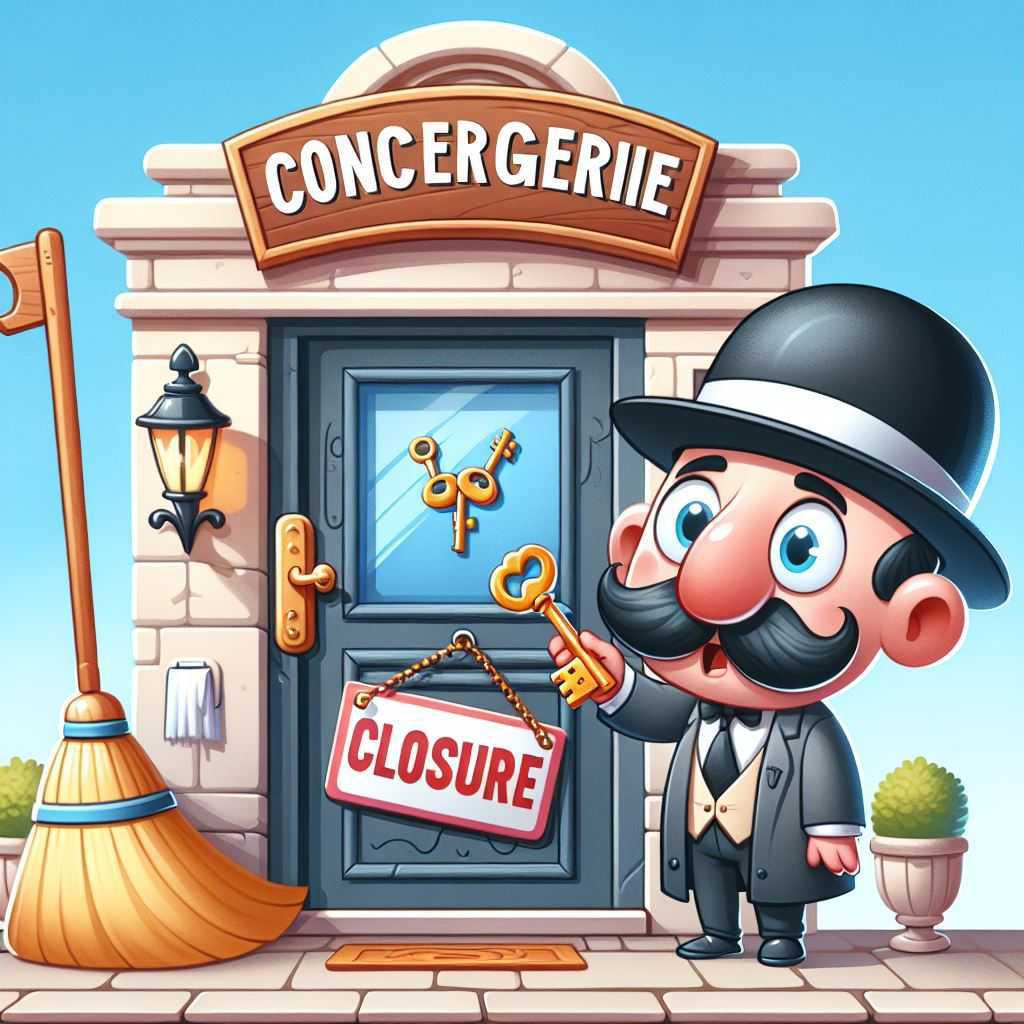 Fermeture conciergerie Fermeture conciergerie