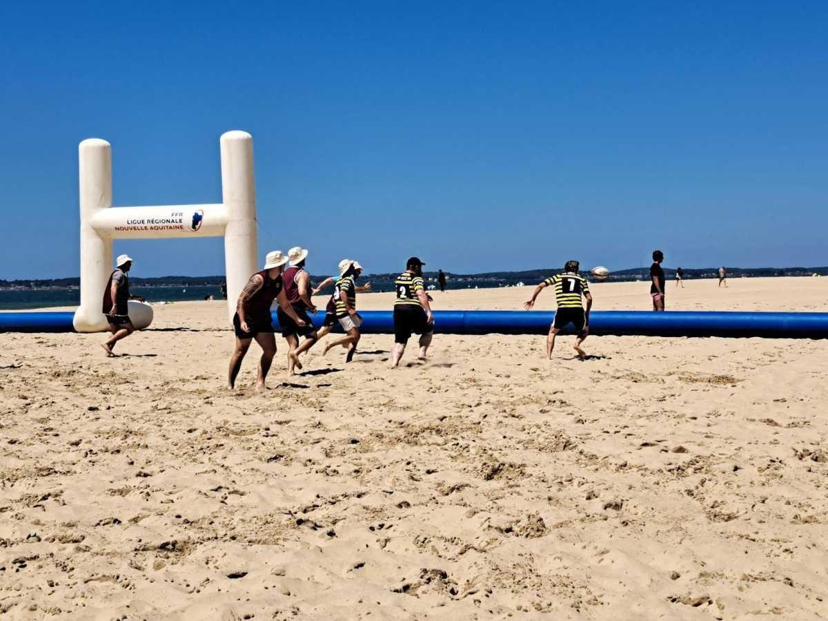 Beach Rugby notre équipe ACC