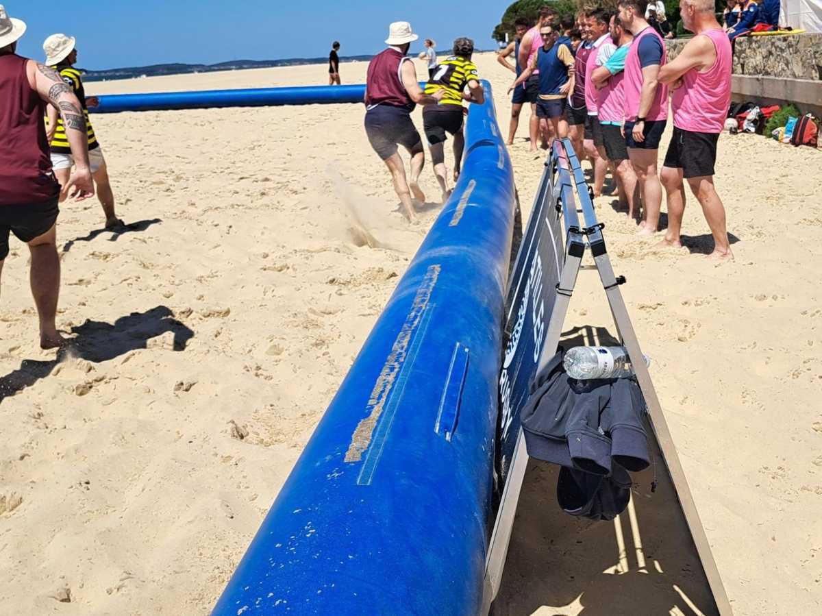 Beach Rugby notre équipe ACC