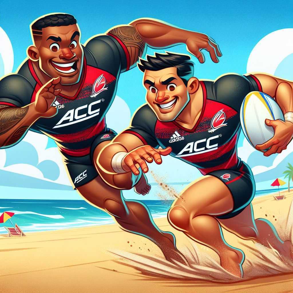 Beach Rugby à Arcachon