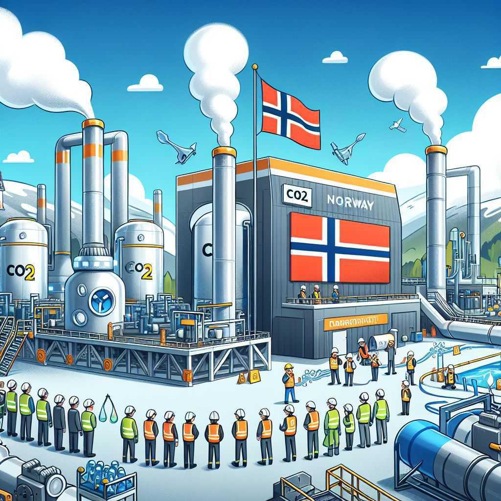 La Norvège lance un projet phare de captage et stockage de CO2 à grande échelle La Norvège lance un projet phare de captage et stockage de CO2 à grande échelle
