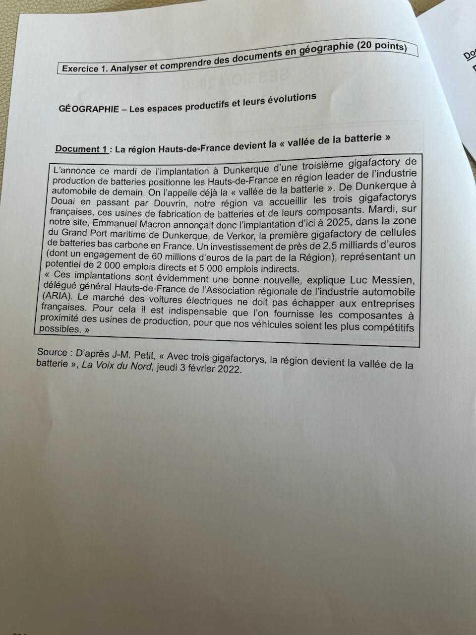 ACC passe le brevet des collèges!