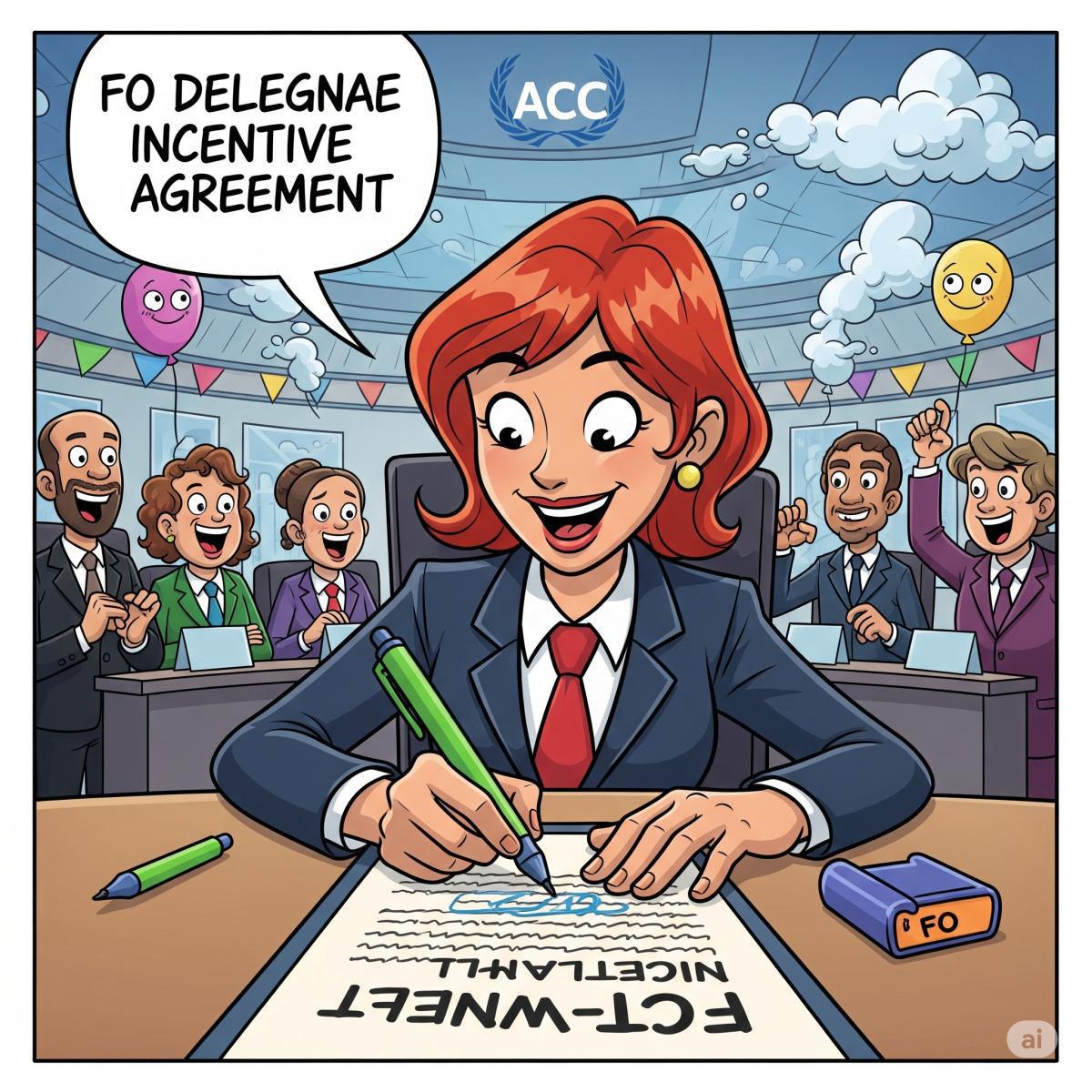 Signature accord Intéressement