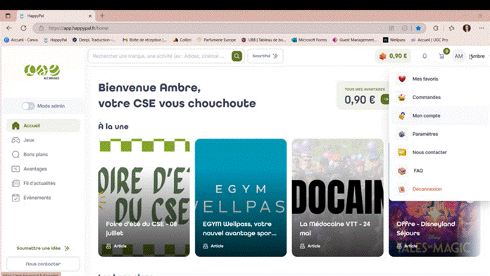 Subvention rentrée 2025 du CSE