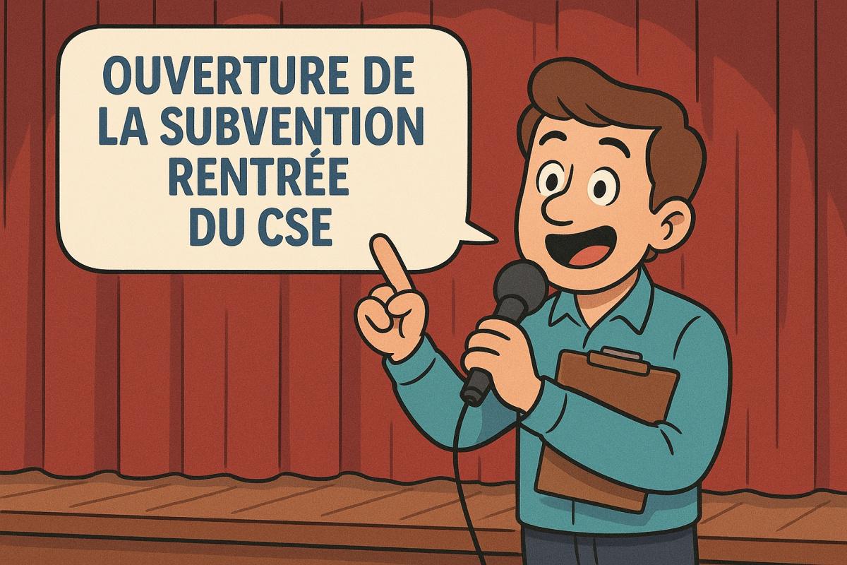 Subvention rentrée 2025 du CSE Subvention rentrée 2025 du CSE