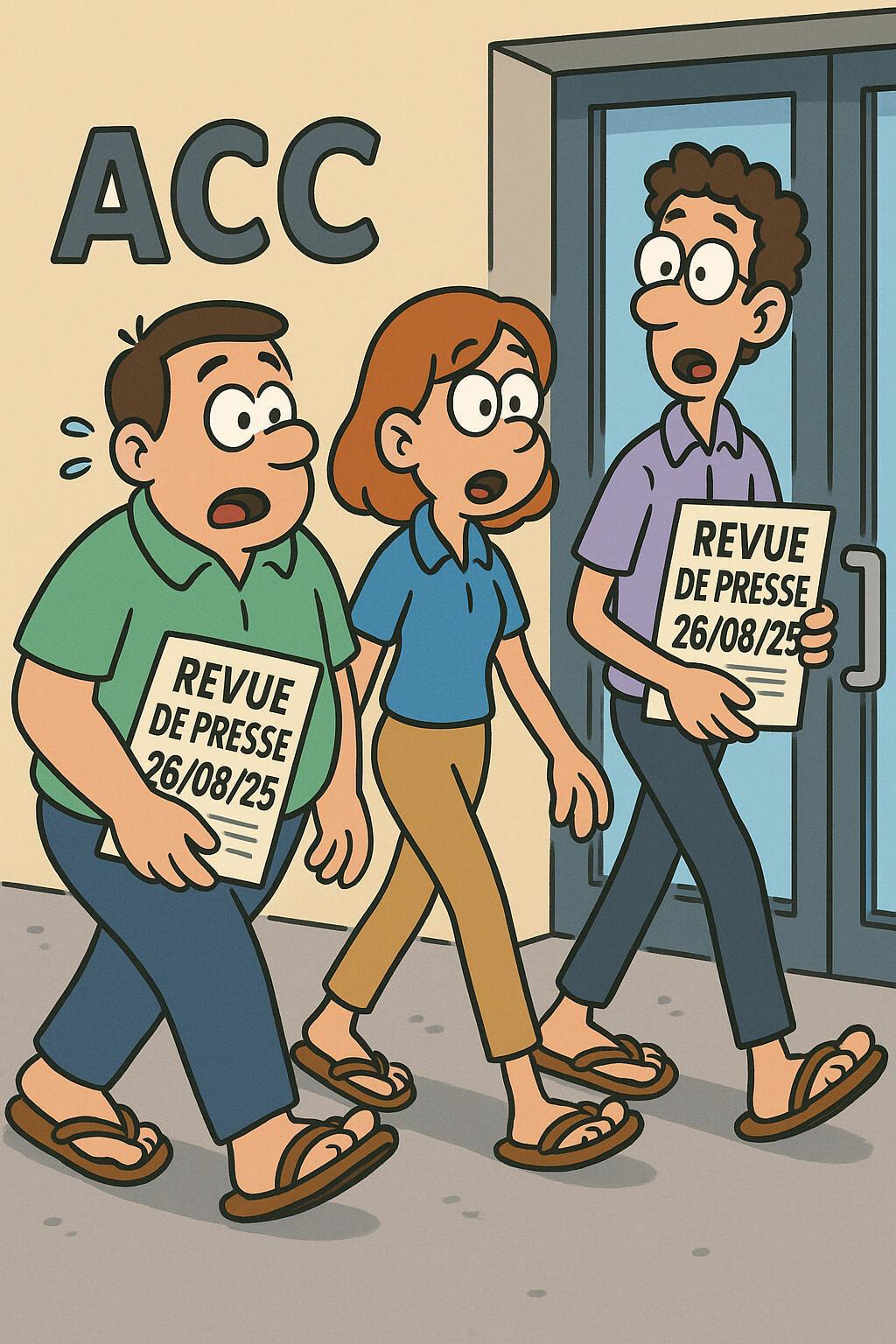 Revue de presse du 26 août 2025 Revue de presse du 26 août 2025