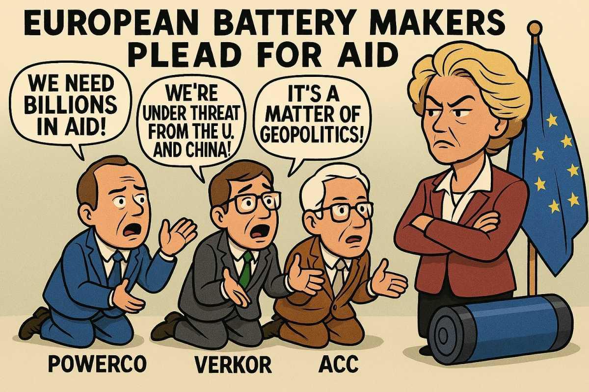 Les fabricants européens de batteries demandent des "soutiens directs" à l'UE Les fabricants européens de batteries demandent des "soutiens directs" à l'UE