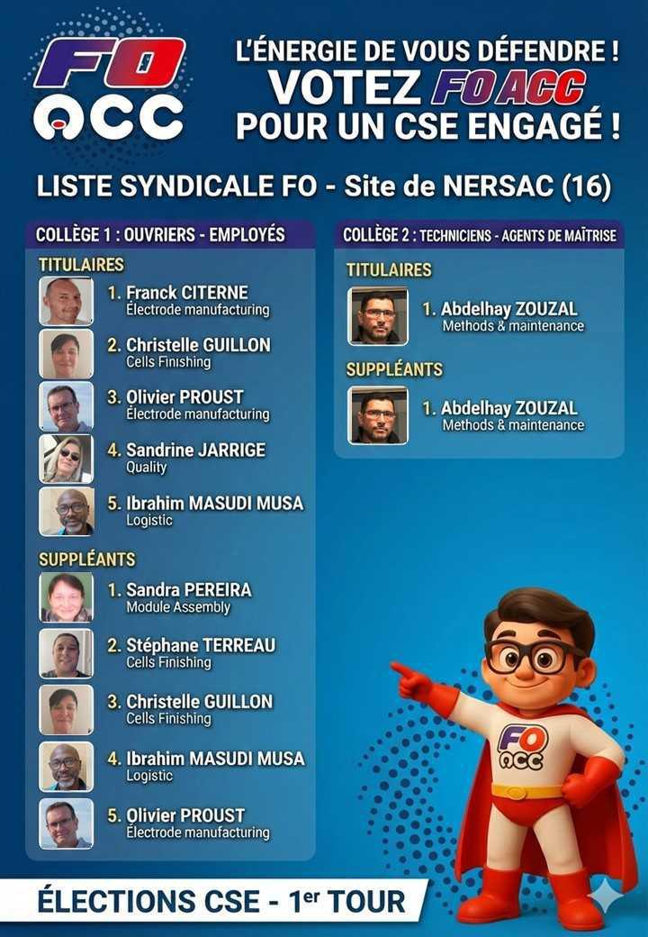 Liste candidats Nersac Liste candidats Nersac