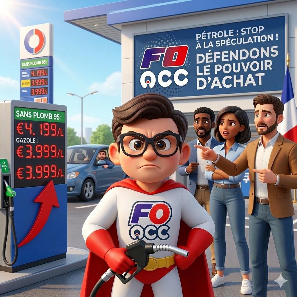 [Communiqué de Presse FO] Pétrole: stop à la spéculation