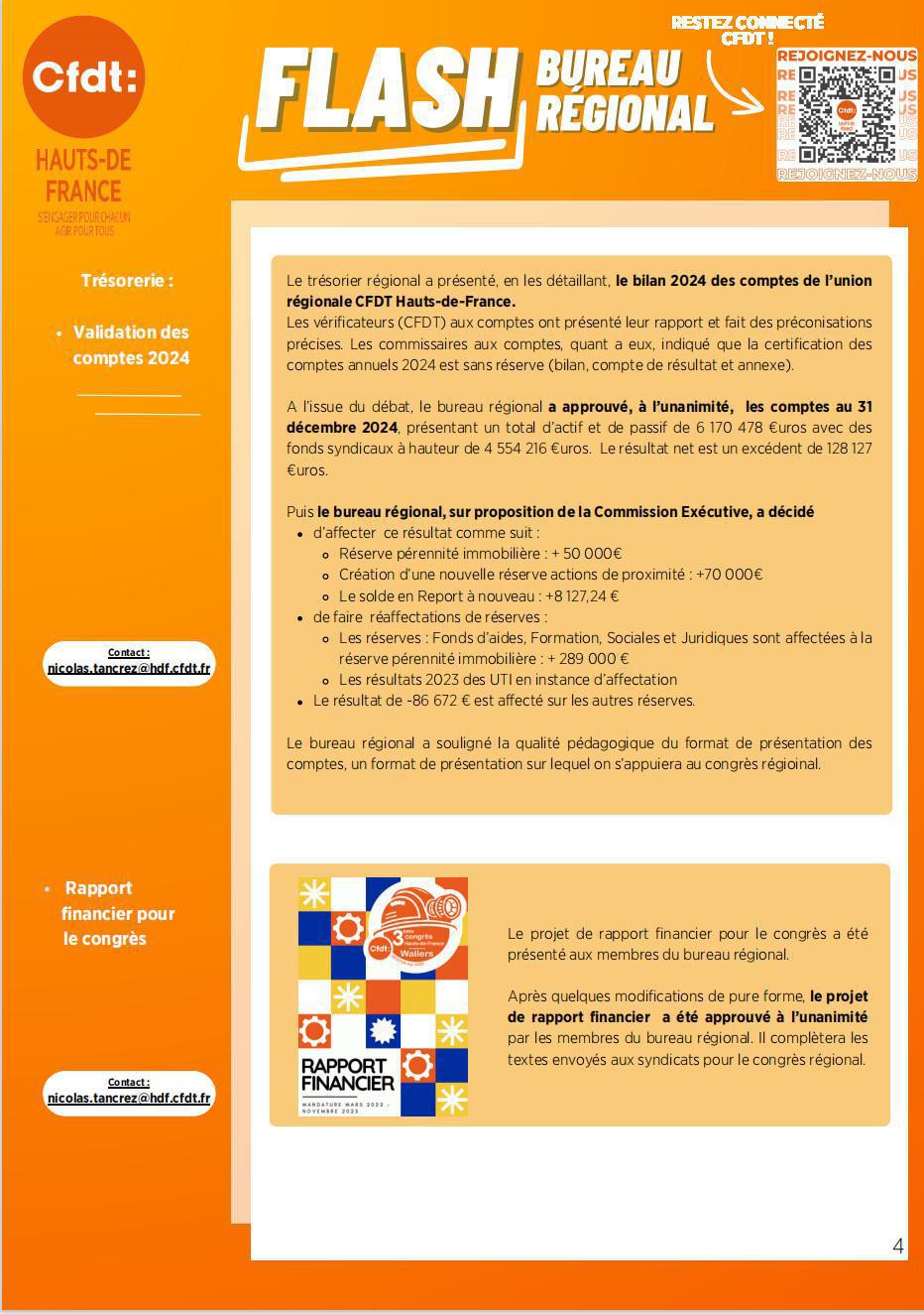 Flash Bureau Régional N°10 - Aout 2025