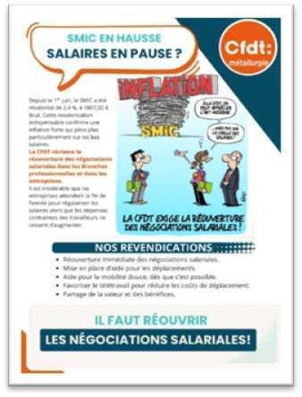 Affiche rémunération