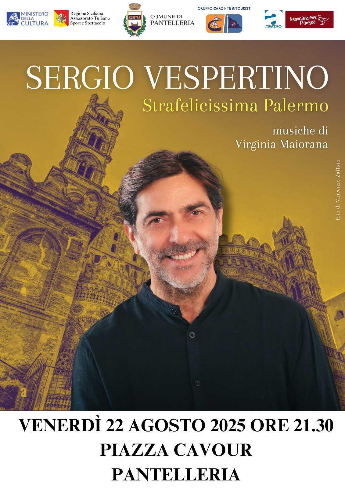 Sergio Vespertino - Strafelicissima Palermo (start h. 21.30)