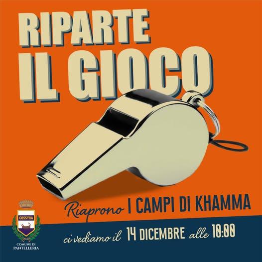 Riparte il Gioco - riaprono i campi di Khamma (inizio ore 10.00)