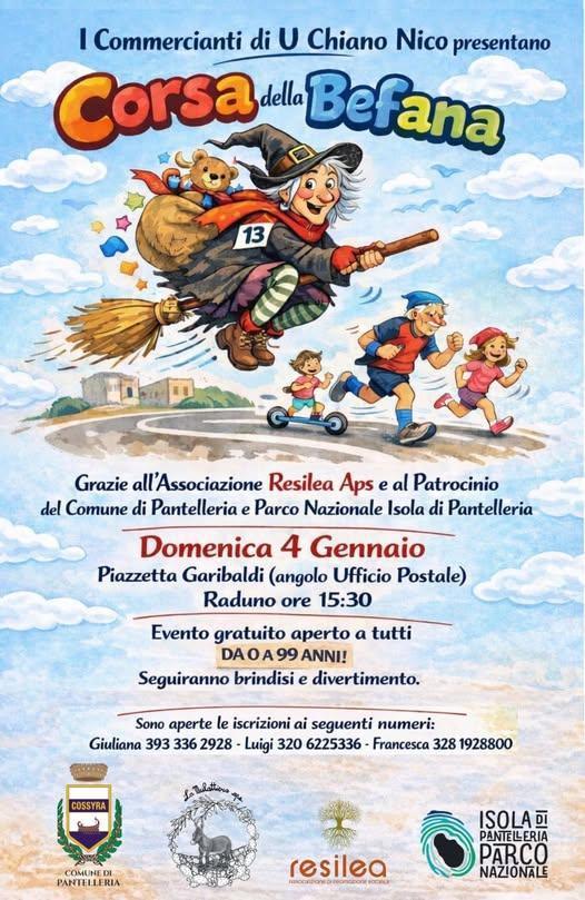 Corsa della Befana (raduno ore 15:30)