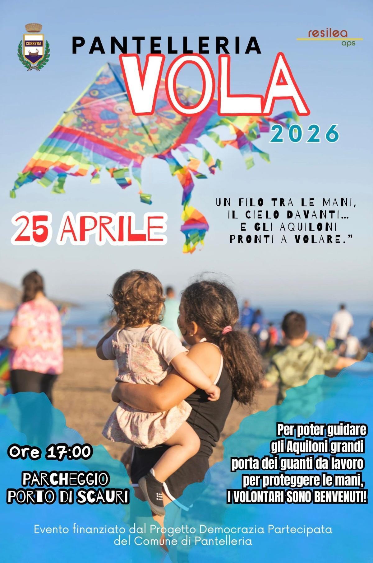 Democrazia partecipata 2025 - Pantelleria Vola (inizio ore 17.00)